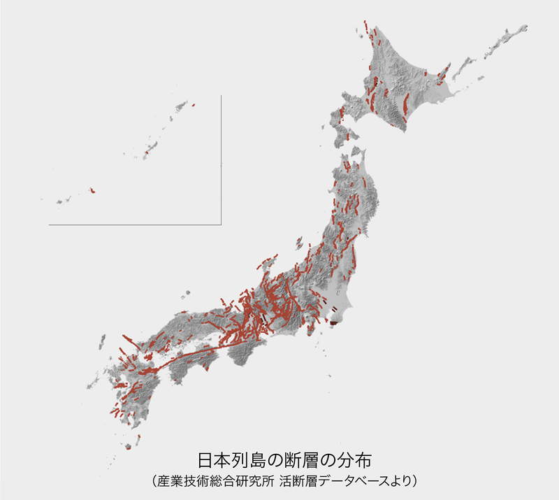 日本の断層