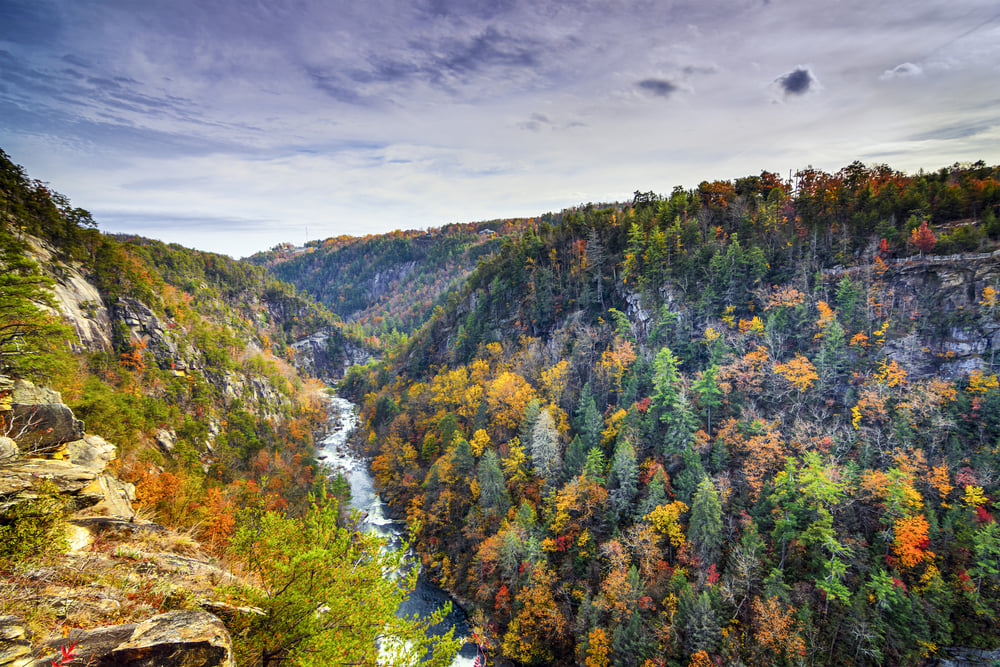 Tallulah Gorge in Georgia, USA.-1